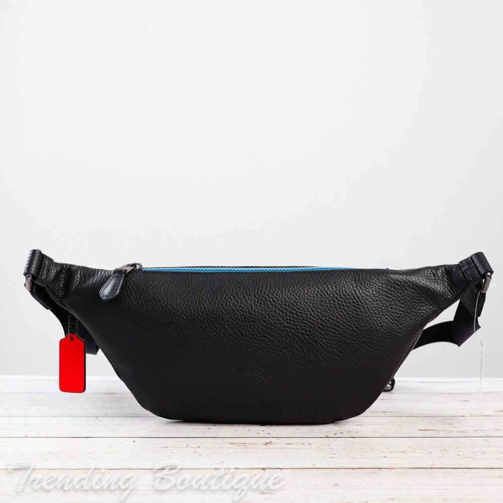 Coach Black and White Graphic Belt Bag - Picture 6 of 12